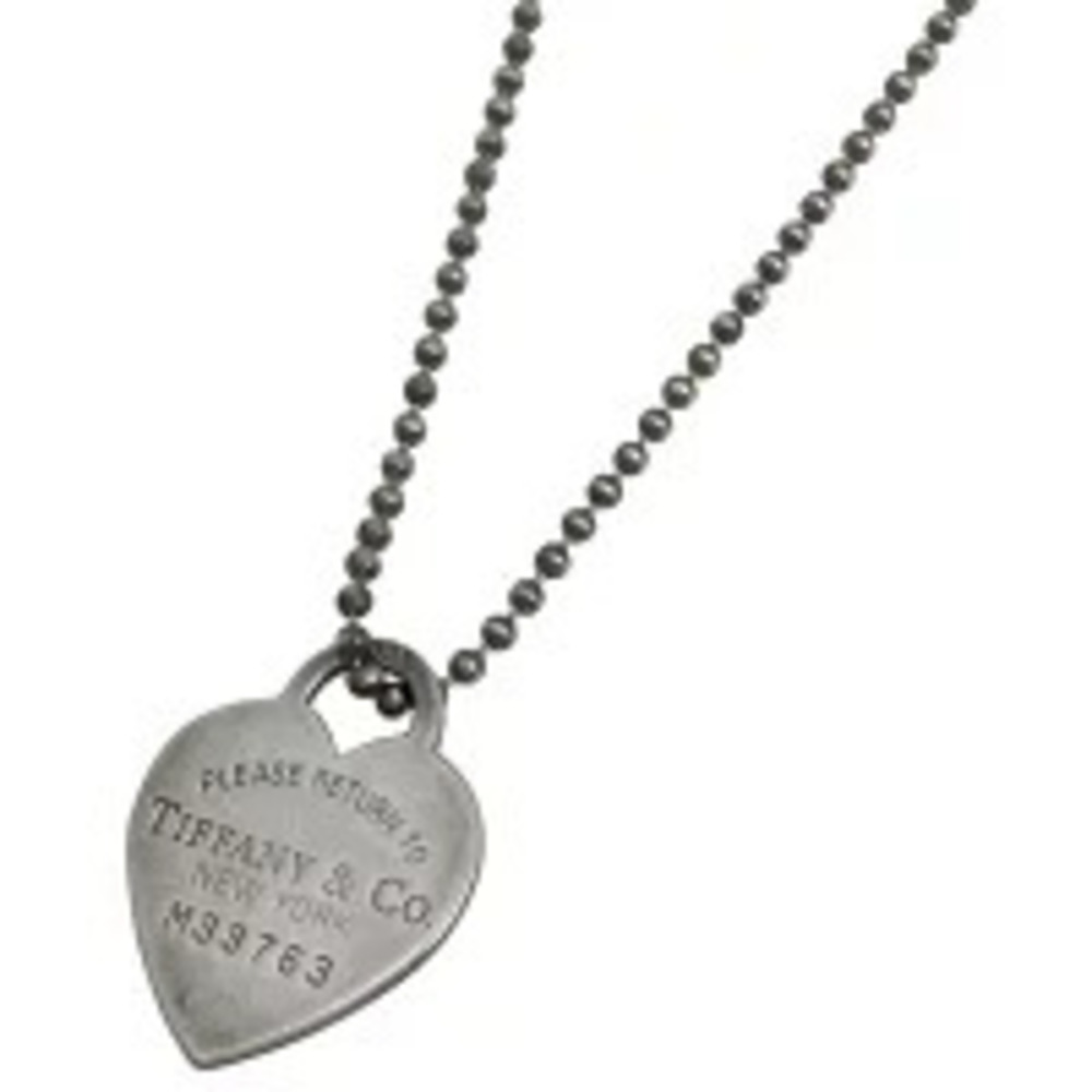Tiffany Co to Necklace Heart Sterling Silver
